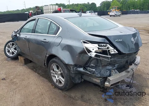 2010 Acura Tl 3.5 из США, поврежденный, VIN 19UUA8F22AA025310